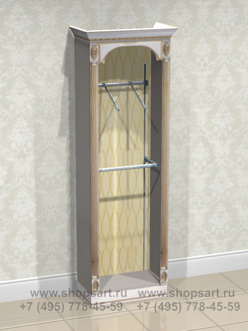 Торговое оборудование стеллаж пристенный Элит Голд