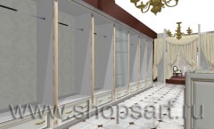 Визуализация свадебного салона