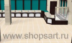 Торговое оборудование РОНДО магазина Охота на рыбалку Дизайн 01