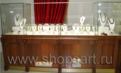 Торговое оборудование ювелирного магазина Амбер КОРИЧНЕВАЯ КЛАССИКА Фото 14