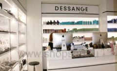 Торговое оборудование для косметики салона красоты DESSANGE Ленинский проспект коллекция ПУДРА Фото 05