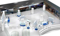 Дизайн интерьера детского сувенирного магазина Москвариум коллекция ЦВЕТНЫЕ МЕТАЛЛИЧЕСКИЕ СТЕЛЛАЖИ Дизайн 18