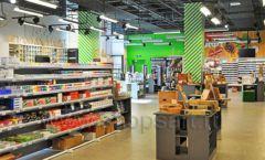 Торговое оборудование в магазине Передвижник ЦДМ ЦВЕТНЫЕ МЕТАЛЛИЧЕСКИЕ СТЕЛЛАЖИ Фото 05