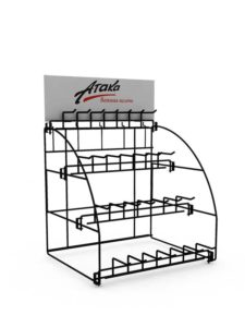 Подвесной модуль для брендированного стеллажа АТАКА торговое оборудование БРЕНДОВЫЕ СТЕЛЛАЖИ