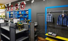 Дизайн интерьера 1 книжного магазина комиксов торговое оборудование КНИГОЛЮБ Дизайн 06