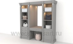 Шкаф гардеробный в спальню мебель для гардеробной КЛАССИЧЕСКИЙ СТИЛЬ