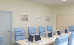 Мебель для переговорной конференц зала Вид 04