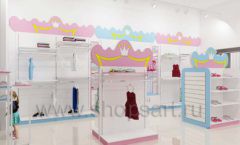 Дизайн интерьера детского магазина торговое оборудование ПРИНЦЕСС Дизайн 04
