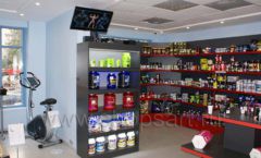 Торговое оборудование спортивного магазина Sportsman ТОРГОВЫЕ СТЕЛЛАЖИ Фото 02