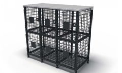 6 ячеек для сумок оборудование для магазинов ШКАФЫ ДЛЯ СУМОК