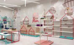 Дизайн интерьера детского магазина торговое оборудование МАМИН ДОМ Дизайн 12