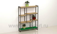 Стеллаж для магазина цветов торговое оборудование БУКЕТ