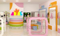 Дизайн интерьера детского магазина Artel коллекция АКВАРЕЛИ Дизайн 06