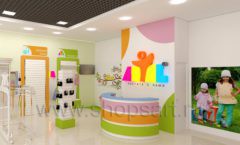 Дизайн интерьера детского магазина Artel коллекция АКВАРЕЛИ Дизайн 11