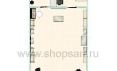 Дизайн интерьера детского магазина Королевская вышивка коллекция ВИНТАЖ Дизайн 12