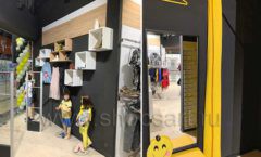 Торговое оборудование детского магазина одежды ОДЕВАЙС коллекция РАДУГА Фото 09