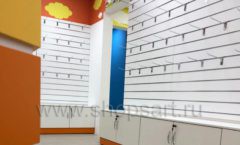 Торговое оборудование детского магазина обуви Емеля коллекция КАРАМЕЛЬ Фото 13