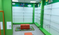Торговое оборудование детского магазина обуви Емеля коллекция КАРАМЕЛЬ Фото 25