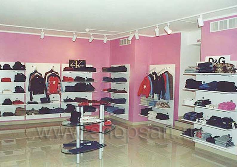 Торговое оборудование для детского магазина Винни ТОШ Москва Садовое кольцо коллекция РОЗОВАЯ ФАНТАЗИЯ Фото