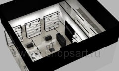 Дизайн интерьера магазина обуви Sbalo ТРК Планета Нептун торговое оборудование ЭЛИТ СТИЛЬ Дизайн 13