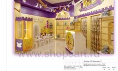 Дизайн проект детского магазина Филиус ТРК Гранд Каньон торговое оборудование МАМИН ДОМ Лист 20