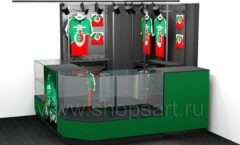 Дизайн интерьера магазина спортивной одежды торговое оборудование ЛОФТ Дизайн 5