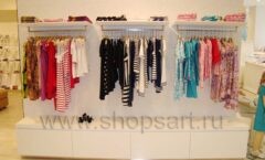 Торговое оборудование магазина детской одежды Винни ТЦ Dream House 2 этаж коллекция 21 ВЕК Фото 16