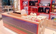 Торговое оборудование магазина книг и сувениров YOUPITER аэропорт Домодедово коллекция КНИГОЛЮБ Фото 17