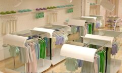 Дизайн интерьера магазина детской одежды Винни Москва Рублевкое шоссе торговое оборудование 21 ВЕК Дизайн 08