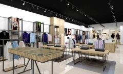 Дизайн интерьера магазина одежды торговое оборудование МОДНЫЙ ШОПИНГ Дизайн 09