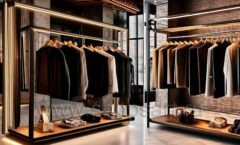 Дизайн интерьера 2 магазина одежды торговое оборудование ЛОФТ Дизайн 07