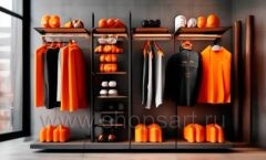 Дизайн интерьера 3 магазина спортивной одежды торговое оборудование АТЛАНТ Дизайн 20