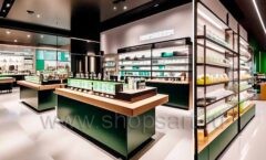 Дизайн интерьера магазина косметики торговое оборудование СПА-КОСМЕТИК Дизайн 06