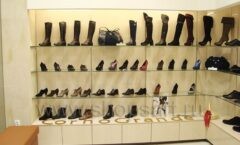 Торговое оборудование магазина обуви Corno Grande ТРК Вегас коллекция КОФЕ С МОЛОКОМ Фото 04