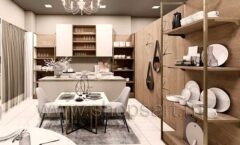 Дизайн интерьера магазина посуды торговое оборудование БОГЕМИЯ Дизайн 14